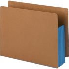 Pochette de classement latéral avec gousset de couleur