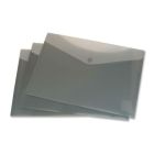 Enveloppe pour document paquet de 6. charbon