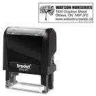 Timbre auto-encreur personnalisé printy à créer avec coupon en ligne 4915 (6 lignes 1 x 2-3/4")