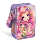 Trousse de crayons 3 volets petulia