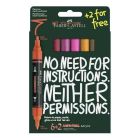 Marqueur acrylique multimark couleurs flame (8)