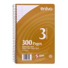 Cahier spirale ligné 300 pages 9x6