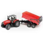 Tracteur ferguson 7480 avec remorque