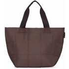 Sac à lunch nylon chocolat noir