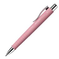 Stylo-bille rétractable poly ball xb (rose)