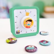 Mini minuteur  visuel  magnetique