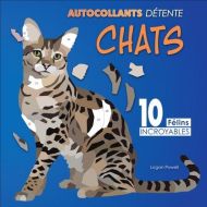 Autocollants détente - chats
