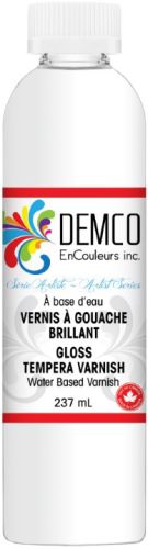 Vernis à gouache+aquarelle brillant 250ml