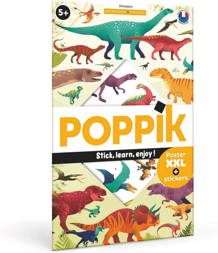Poppik découverte dinausaures 32 stickers