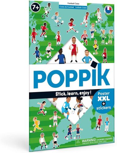 Popiik découverte football 62 stickers
