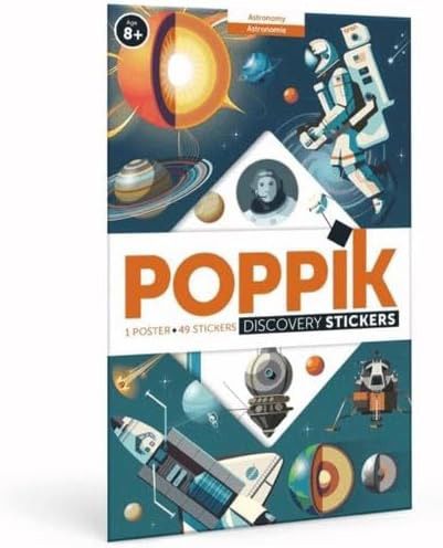 Poppik découverte astronomie 40 stickers