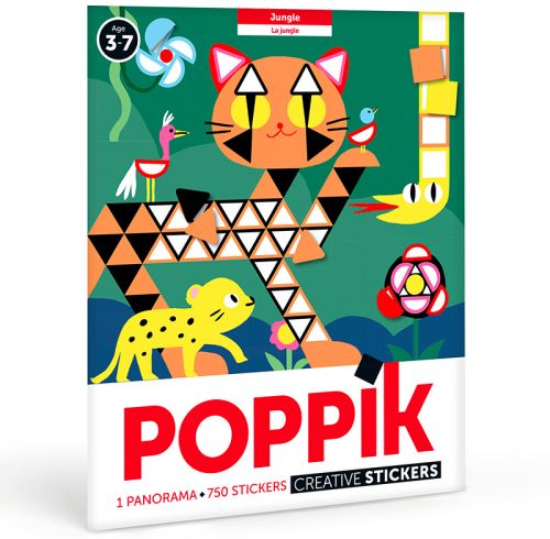 Poppik panorama jungle 750 stickers