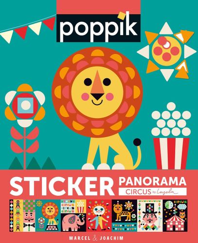Poppik panorama cirque 750 stickers