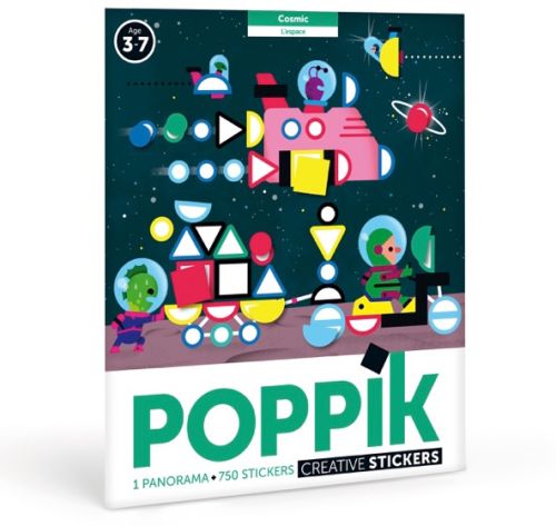 Poppik panorama cosmique 750 stickers