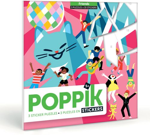 Poppik cartes stickers - chats