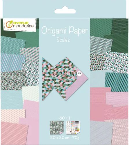 Origami paper, Écailles