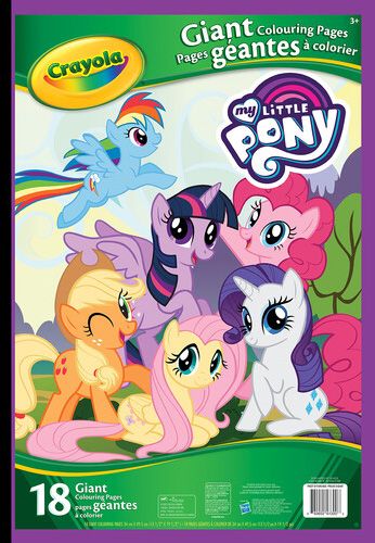 Pages géantes à colorier my little pony