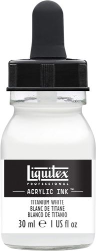 Liquitex ink 30ml. blanc titanium