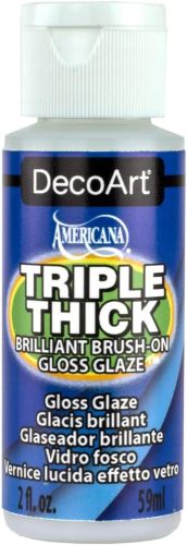 Americana triple thick-glacis brillant