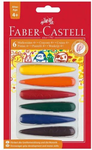 6 crayons finger