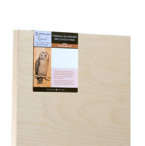 Panneau de bois 1''