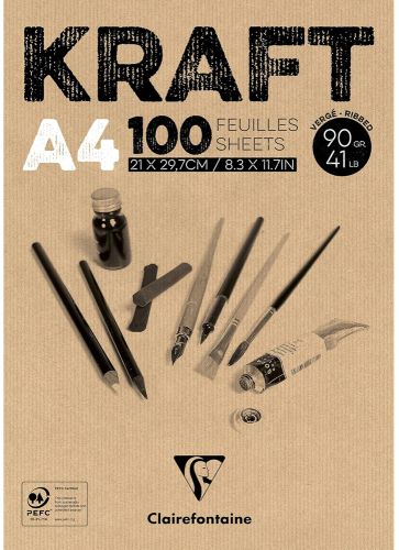 Kraft multi technique 90g 100fls 210x297