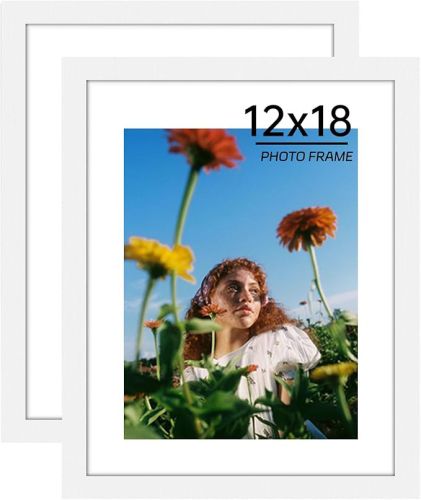 Cadre photo 12x18 blanc