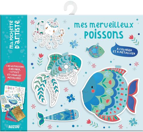 Mes merveilleux poissons: ma pochette d'artiste