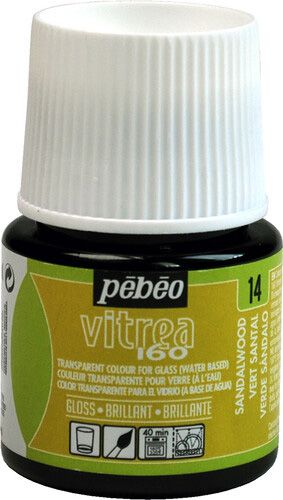 Peinture vitrea 160 vert santal