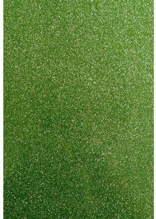 Feuilles de feutre brillantes 9'' x 12''-Émeraude