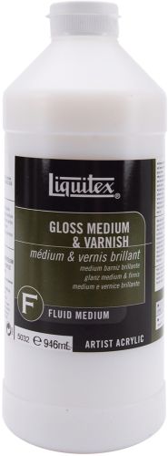 MÉd. & vernis brillant liquitex 946ml