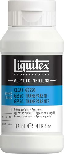 Gesso transparent  liquitex 4oz