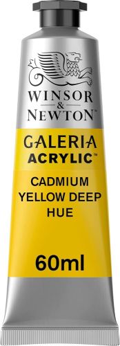 Acrylique galeria 60ml  de jaune de cadmium  deep