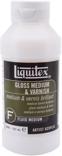 MÉd. & vernis brillant liquitex 237ml