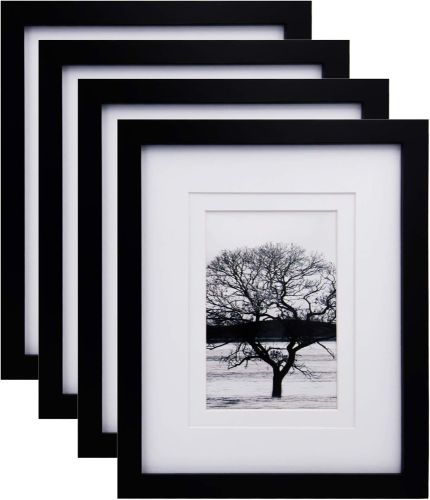 Cadre de table 8x10 noir