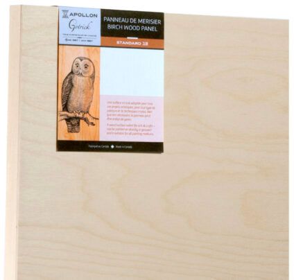 Toile panneau de bois 12 x 12