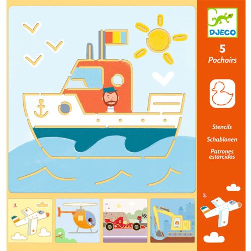Pochoirs: transports