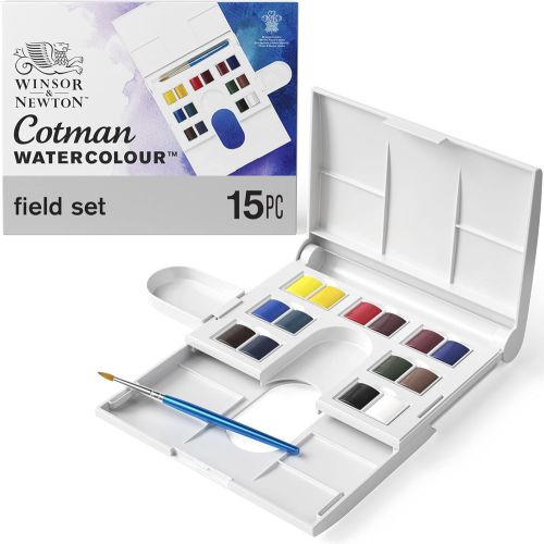 Ensemble aquarelle compact
