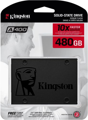 Disque dur ssd 480 go. kingston a400 2.5''
