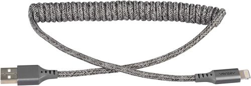 Câble helix lightning 14 gris