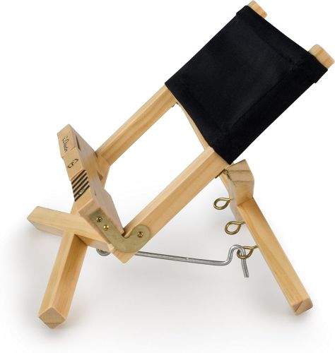 Porte-livre ou tablette chaise de directeur noir