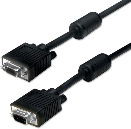 Câble rallonge vga ferrite m/f (6')