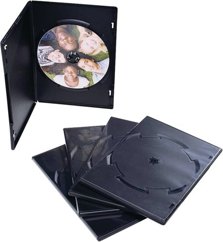 Boîtier cd/dvd vierge verbatim noir @25