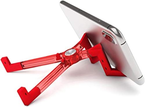 Support pour téléphone intélligent rouge