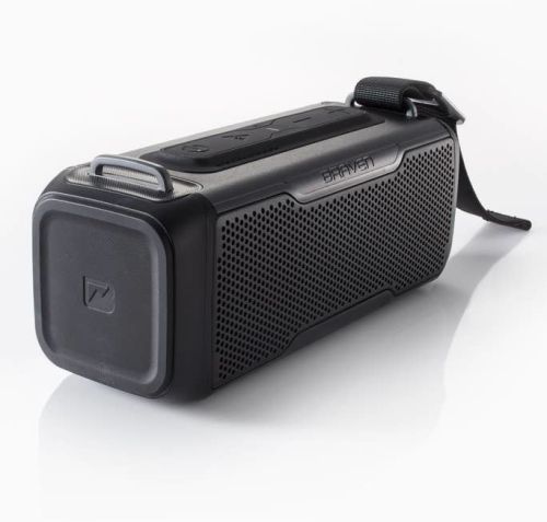 Haut-parleur brv x/2 portatif bluetooth noir