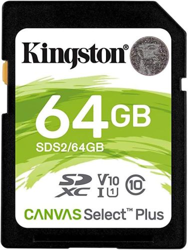 Carte mémoire sdxc 64 go. canvas