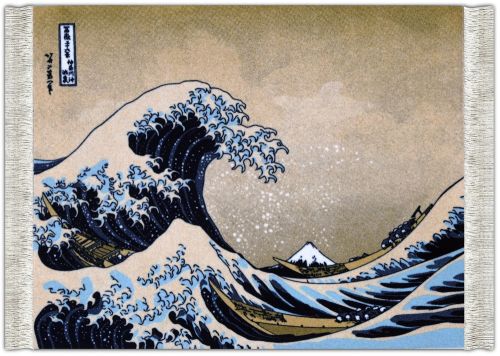 Tapis de souris  the great wave off kanagawa