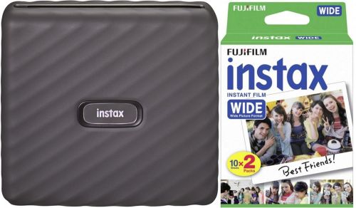 Fujifilm imprimante instax link wide (gris moka)