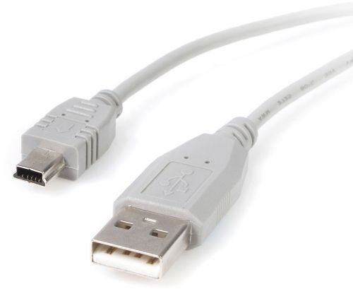Câble usb 2.0 a vers mini b 6' - m/m