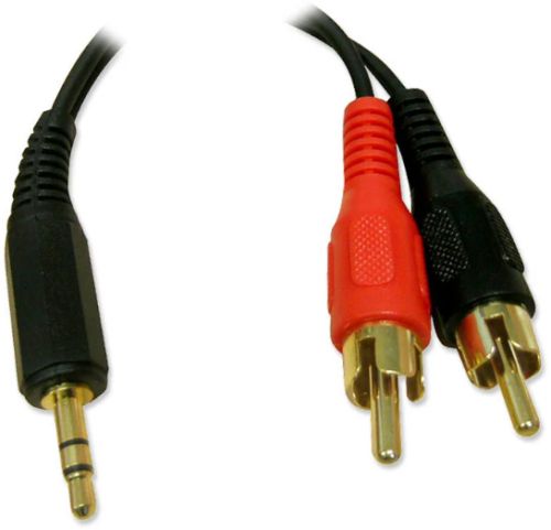 Câble de 3,5 mm à rca 6'